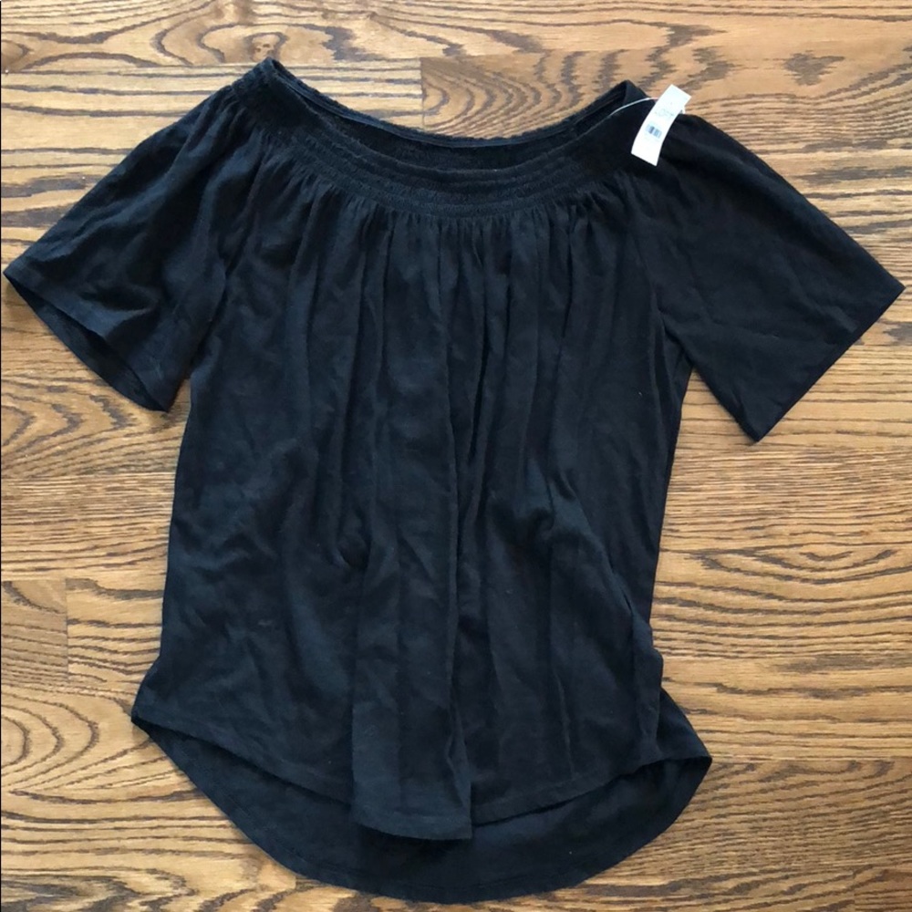 Loft off the shoulder top